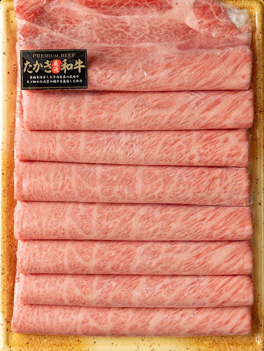 たかぎ厳選和牛|カタロースすき焼き用